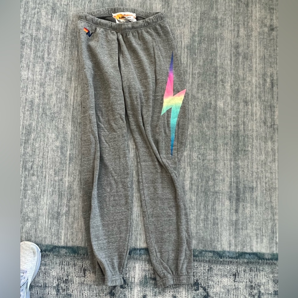 Aviator nation bolt sweatpants (only worn once), size M